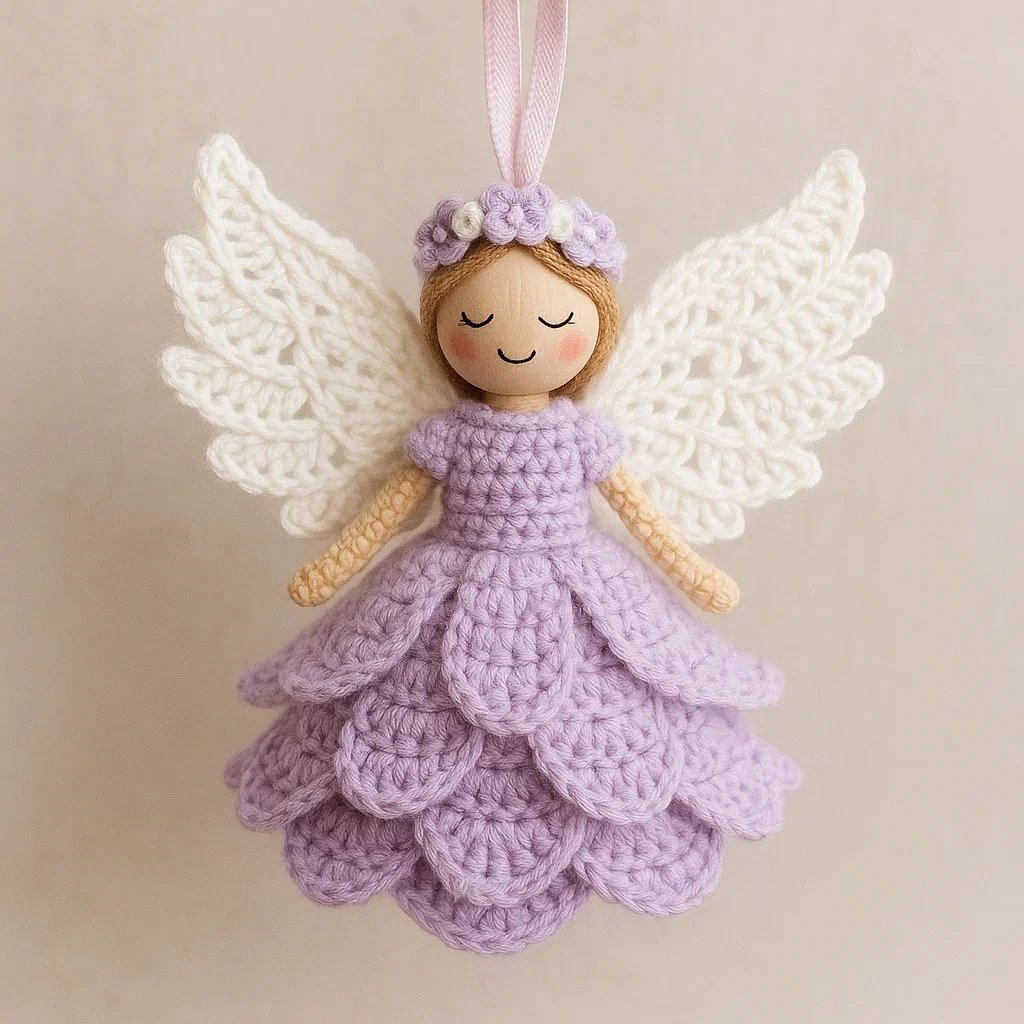 đ„Sista dagens rea 50% rabattđCrochet your own angel - komplett hantverkskit
