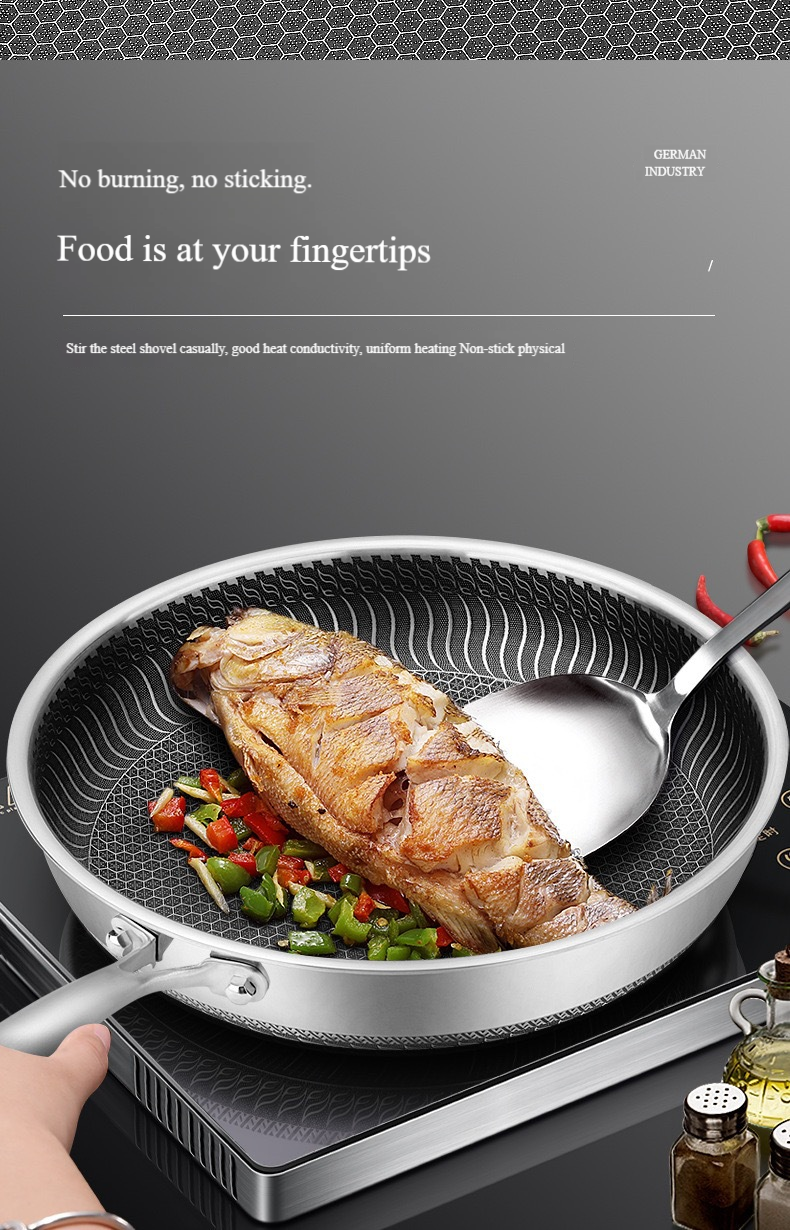 đ„Stor rea - 55% rabatt!!! đłPremium non-stick panna med lock