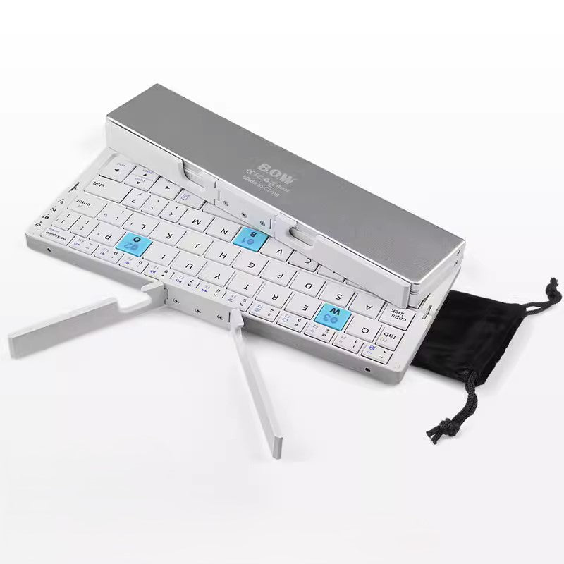 ✨ Nyhet 50 % RABATT💻Bärbar Mini Hopfällbar Tangentbord - Perfekt för Telefon, Surfplatta och Laptop