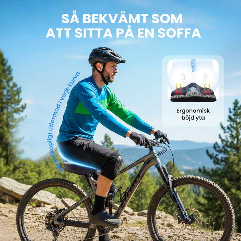 Högersidig cykelsits