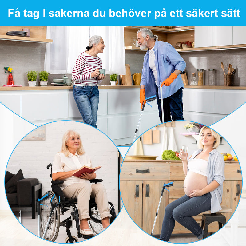 đ€©đHopfĂ€llbar gripklo med 360° vridbar klĂ€mma