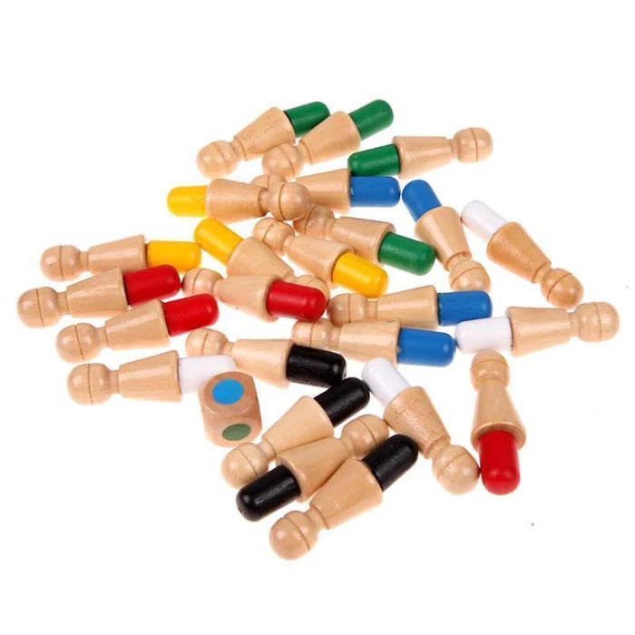 Gåvor till barn🎁Trä Memory Match Stick Chess