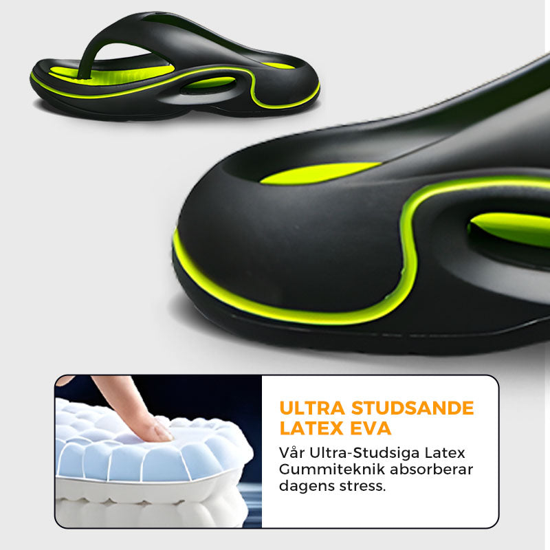 Bekväma Sommarsandaler Flip Flops Tjock Sula
