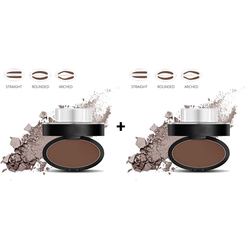 đ 2026 Nya Ankomster 50% rabattđ„Eyebrow Stamp Pulverset med Applikatorborste, Ett Tryck Perfekta Ăgonbryn, VattentĂ„lig LĂ„ngvarig 24H Ăgonbrynsmakeup för Enkla Dagliga Salongsliknande Ăgonbryn