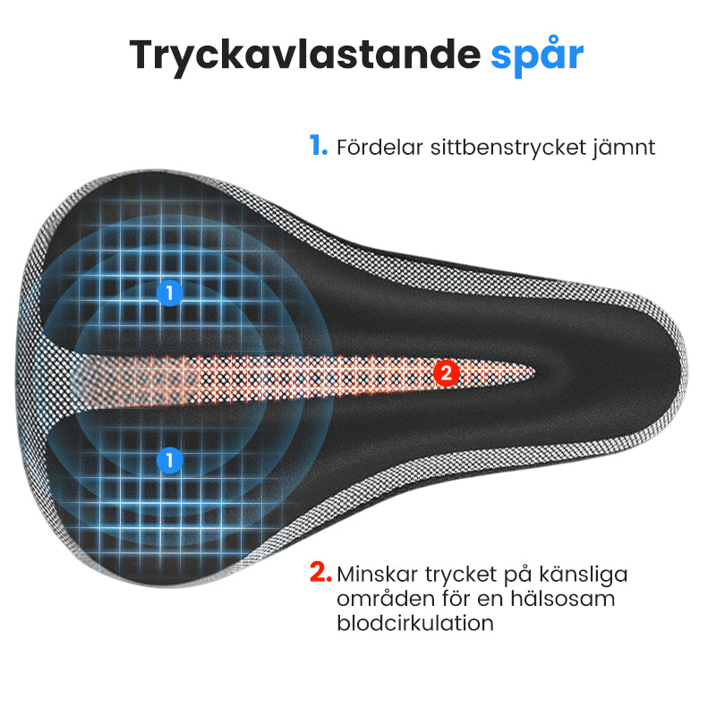 Högersidig cykelsits