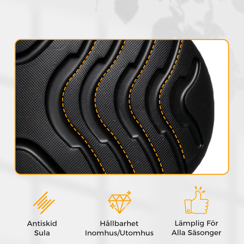 Bekväma Sommarsandaler Flip Flops Tjock Sula