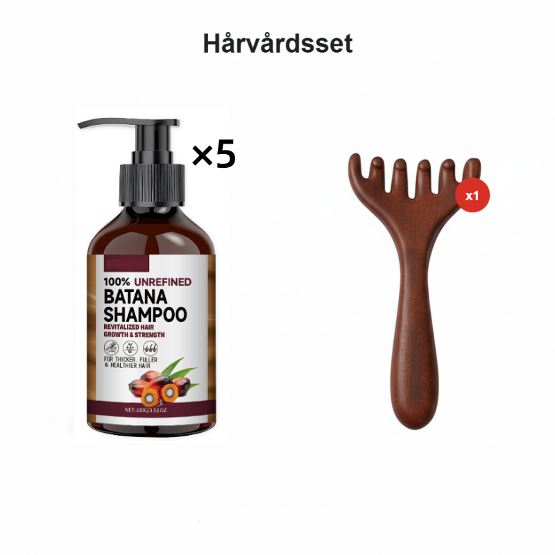 Allt-i-ett närande reparerande schampo