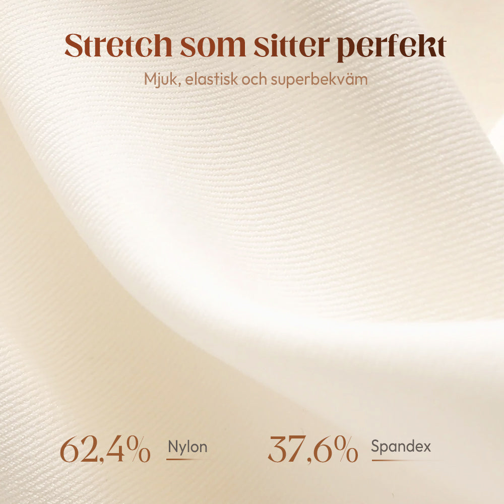 Högmidjade formande shorts med rumplyft