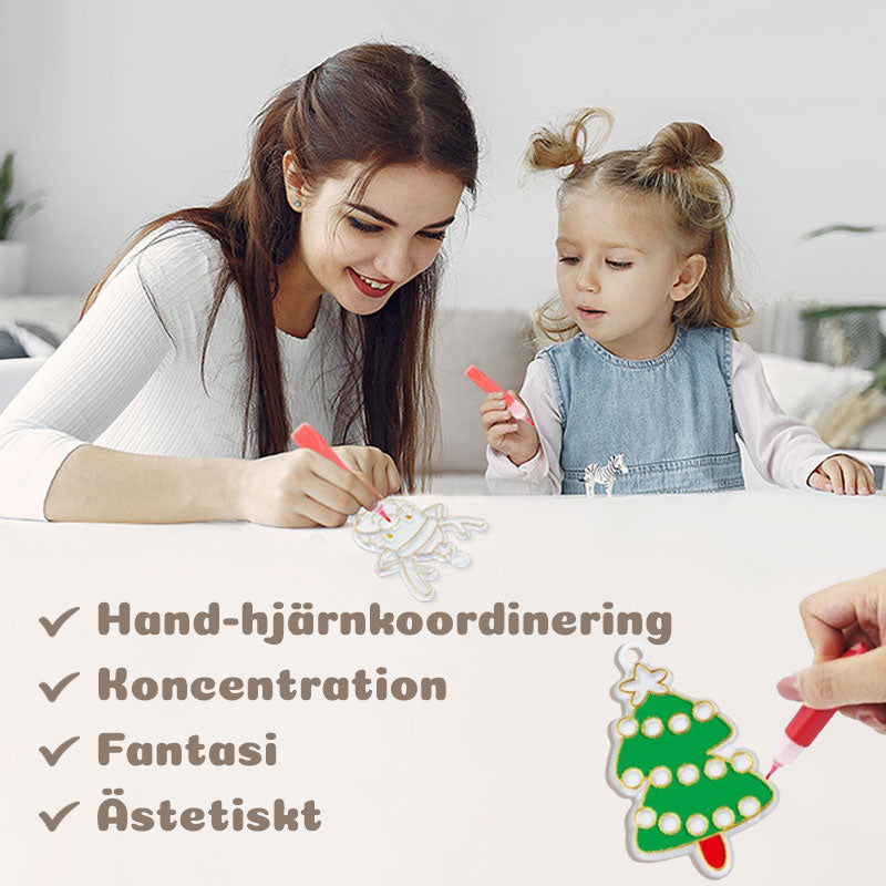 (đTidig julförsĂ€ljning)đDIY kristall fĂ€rg Konst och hantverk-set