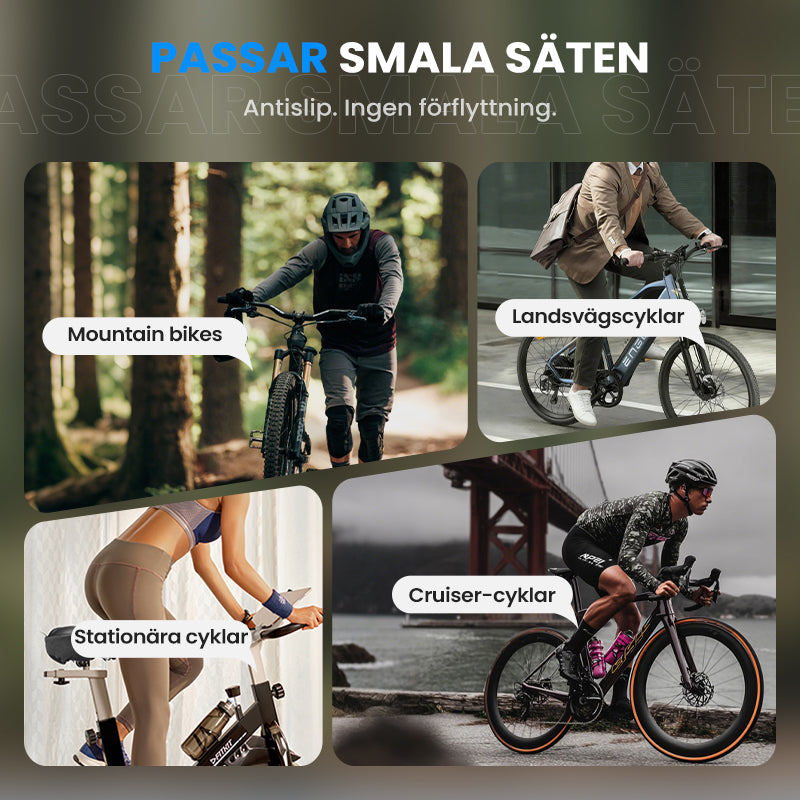 Högersidig cykelsits