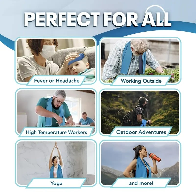 đBuy 1 Get 1 Free-Limited Saleđ„Kall svetthandduk som du kan anvĂ€nda var som helst, nĂ€r som helst! Ă
teranvÀndbar mjuk absorberande kylning bÀrbar