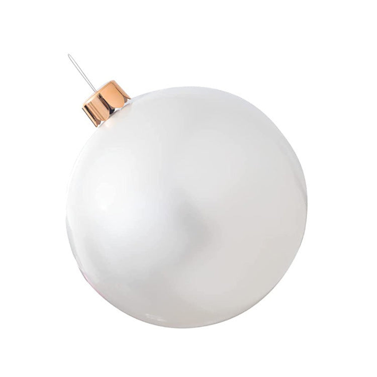 ✨JULREA 50 % RABATT✨ Uppblåsbar julkula i PVC för utomhusdekoration