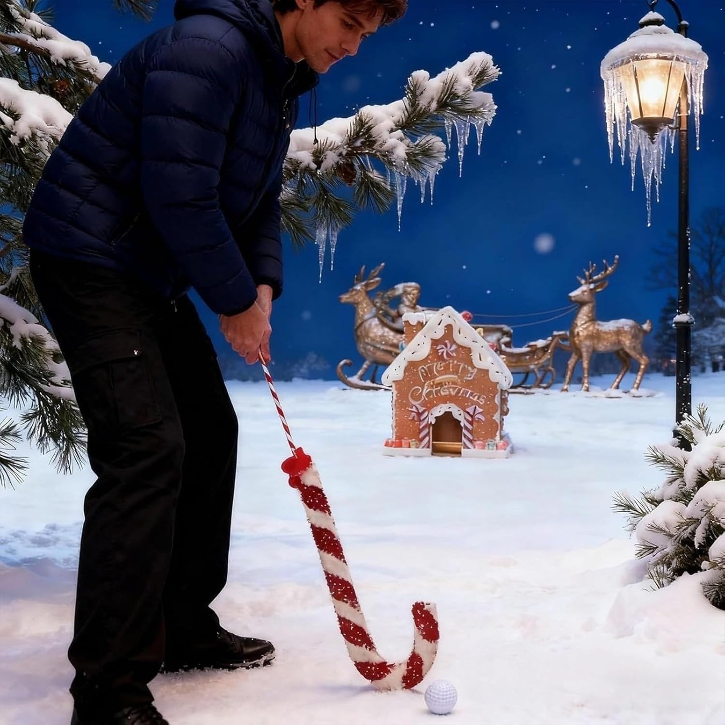 đ
Pepparkaksgolf - bÀsta julspelet