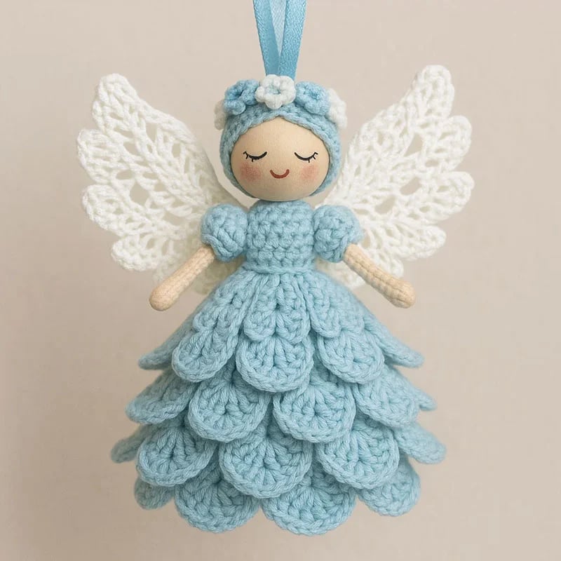 đ„Sista dagens rea 50% rabattđCrochet your own angel - komplett hantverkskit