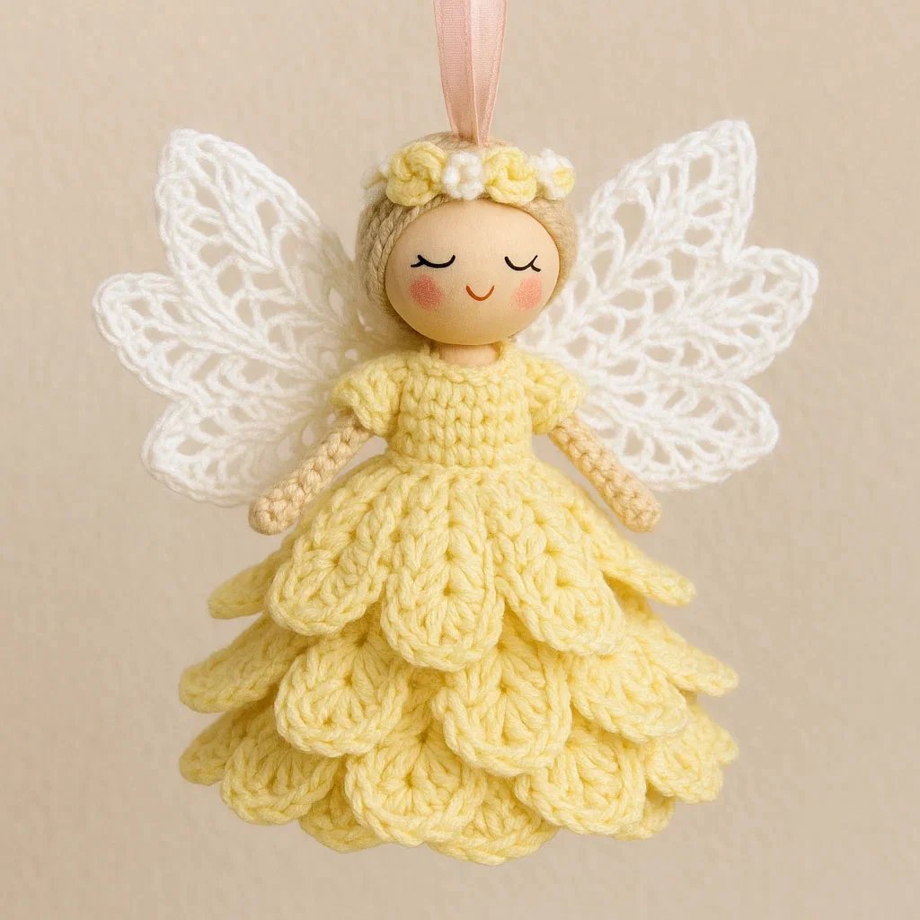 đ„Sista dagens rea 50% rabattđCrochet your own angel - komplett hantverkskit