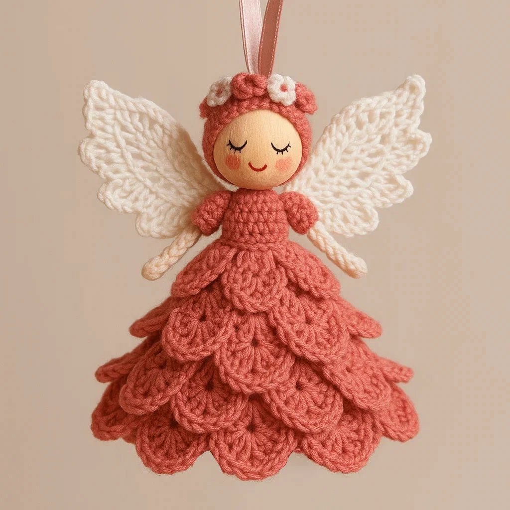 đ„Sista dagens rea 50% rabattđCrochet your own angel - komplett hantverkskit