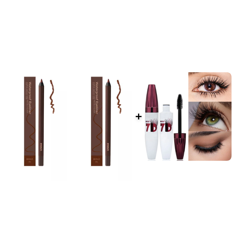 🔥Köp 1 få 1 gratis🔥Ultra-Pigmenterad Strandtålig Gel Eyeliner(Gratis pennvässare)