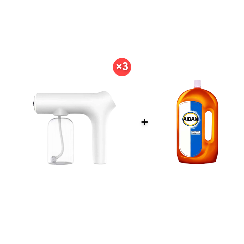 đ„ł2026 HETT ERBJUDANDEđ„łđ50K+ SĂ
LDA!đđ 50% RABATT! Sladdlös nano-spraypistol â justerbar dimma, inget sladdkrĂ„ngel. Perfekt för desinfektion och dammtorkning. Ett mĂ„ste för stĂ€dningen! đ«đż