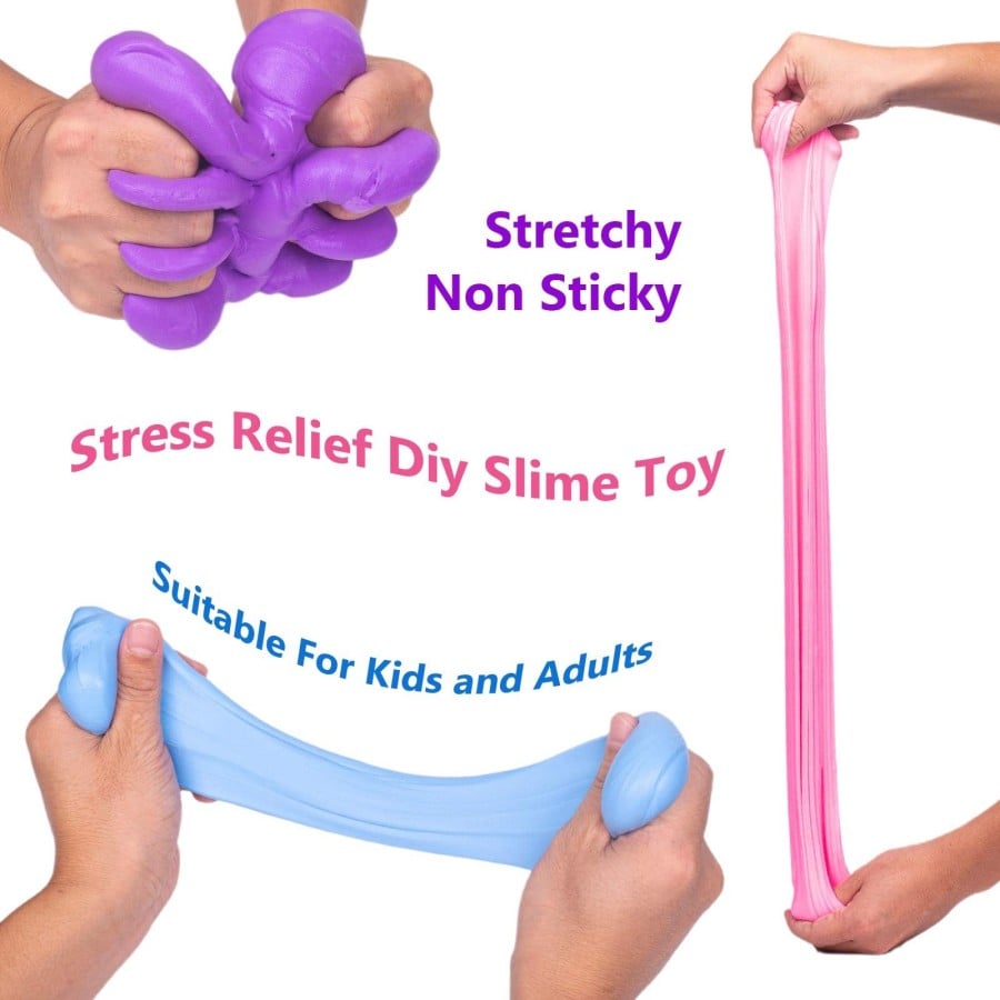 Super Clay Slime DIY mjuk och kladdig lera doftande slime sensorisk lera
