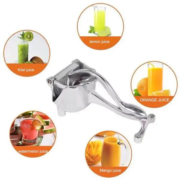 Manuell juicepress i aluminiumlegering för hushållsbruk