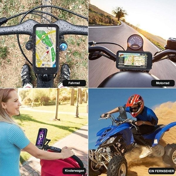 đ„VattentĂ€t telefonhĂ„llare för cykel och motorcykel