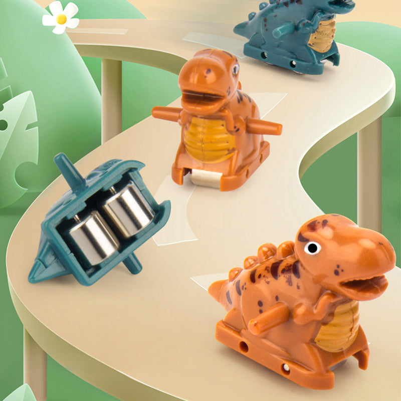 Elektrisk dinosaurie jakt racerbana lekset