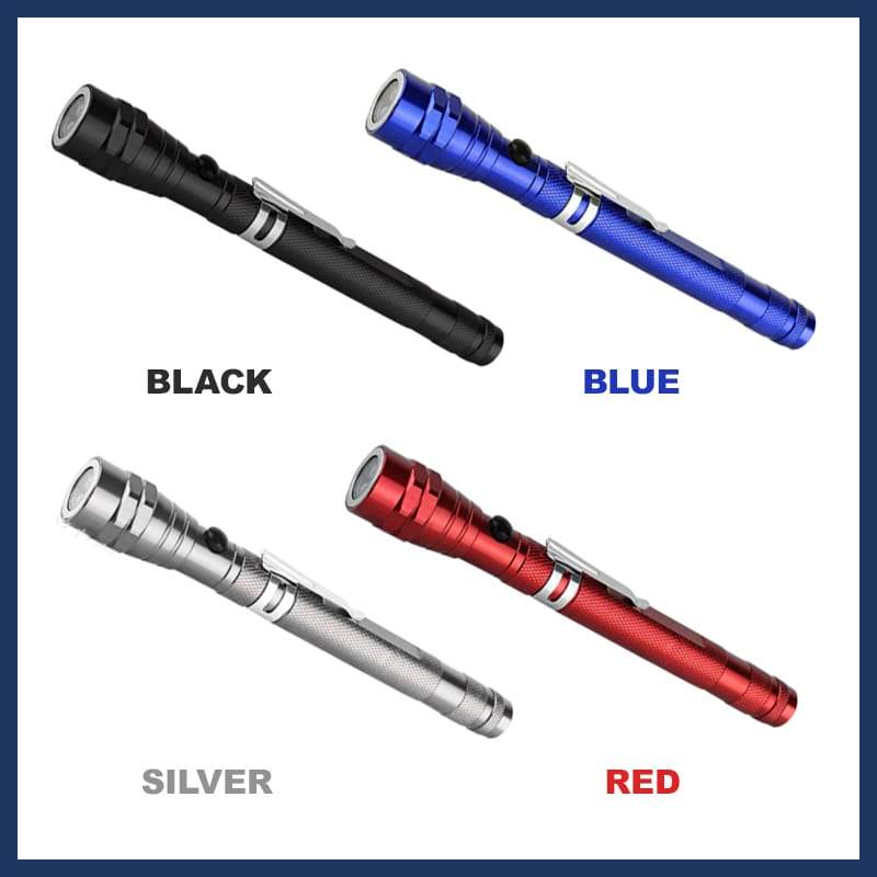 đ§Č Multifunktionell Magnetisk Teleskop Ficklampa â Utdragbar & 360° Roterbar
