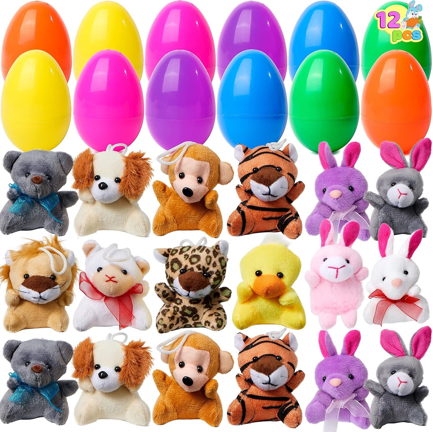 đ„HOT SALE 50% OFF-12/24/36 Pcs Förfyllda pĂ„skĂ€gg, fyllda med plyschdjurleksaker
