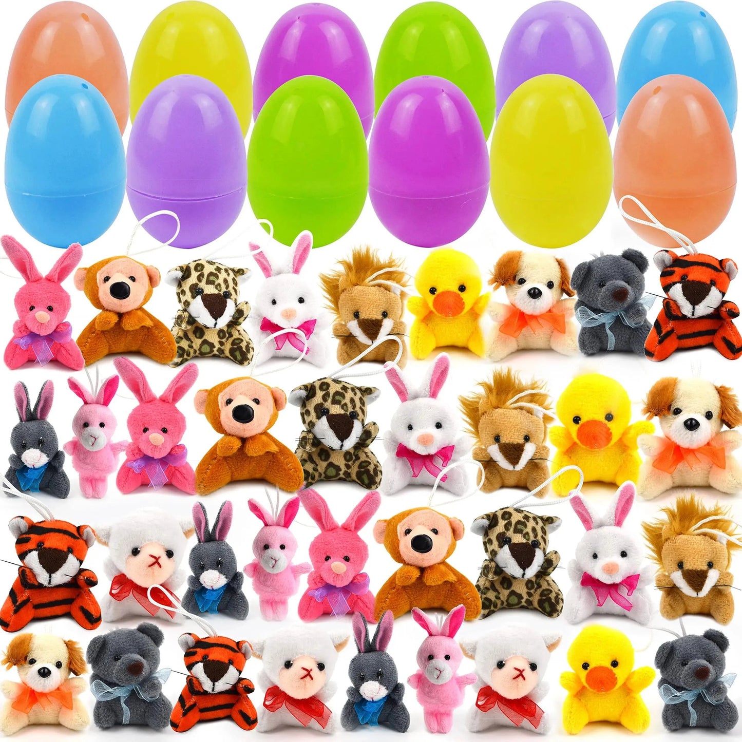 đ„HOT SALE 50% OFF-12/24/36 Pcs Förfyllda pĂ„skĂ€gg, fyllda med plyschdjurleksaker