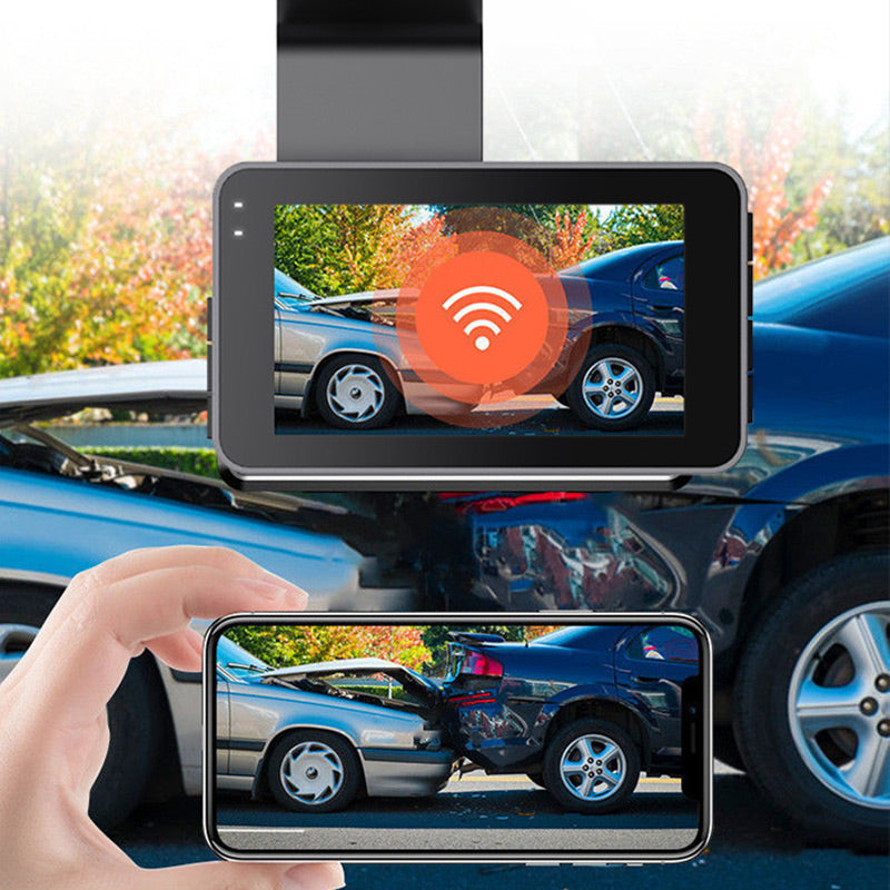 ✨SIDSTA DAGENS REA 50% RABATT✨HD bilkamera med WiFi & GPS