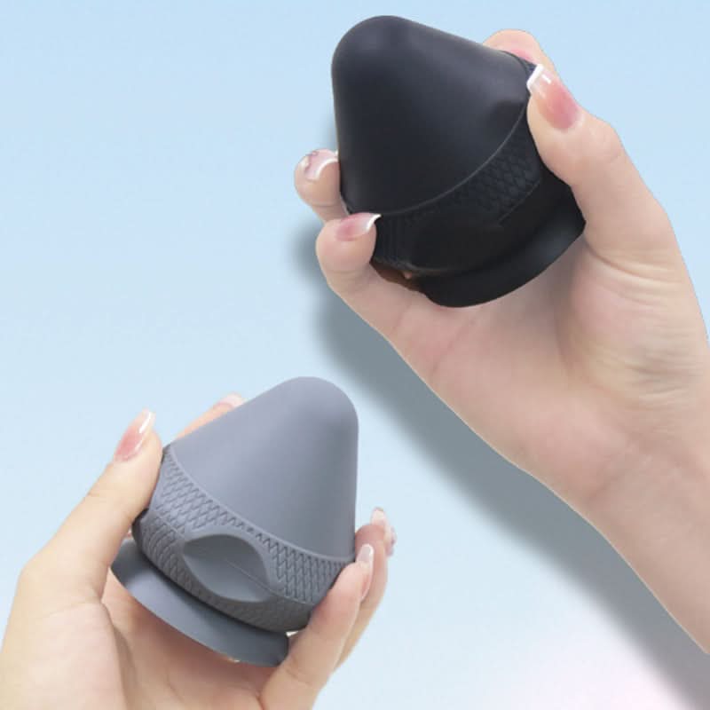 Elektrisk, handfri massageboll med sugfunktion för fascia