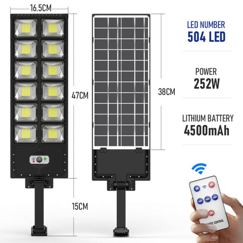 đ„1500W LED-belysningssystem för solenergi