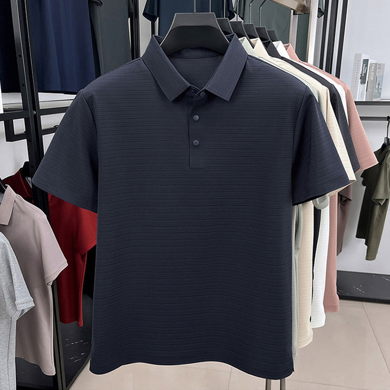 Herr Andningsbar Stretchig Golfskjorta