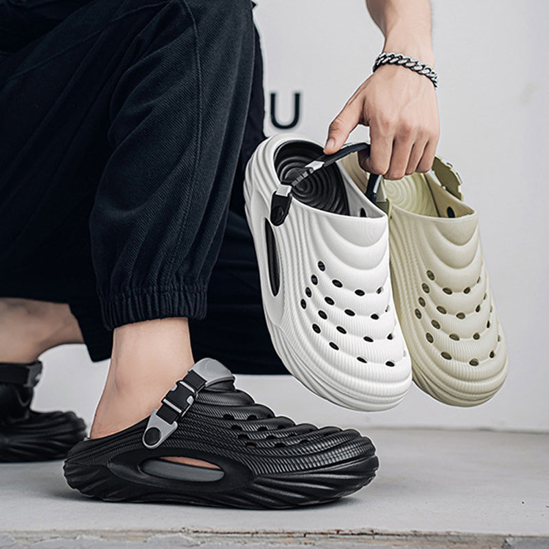 ⏳ Begränsad tid 50% rabatt! 💥 Andningsbara slip-on-sandaler för män