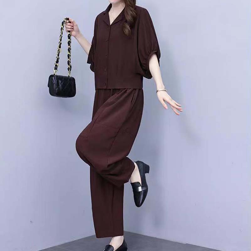 Tvådelat Vintage Relaxed Fit-set för kvinno