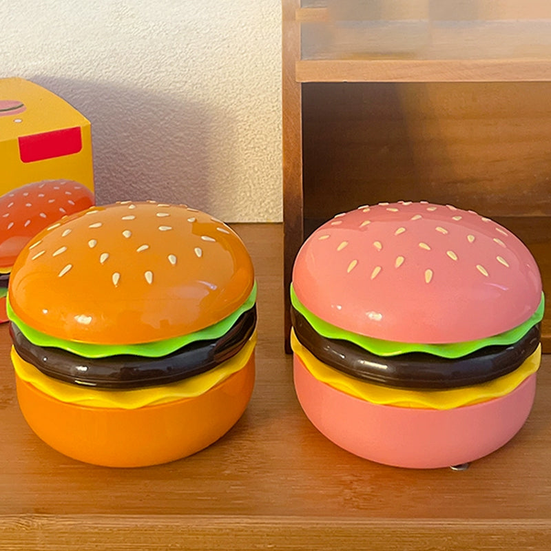 đ„2025 HOT SALEđ„3 hastigheter Hamburgerformad miniflĂ€kt med spegel
