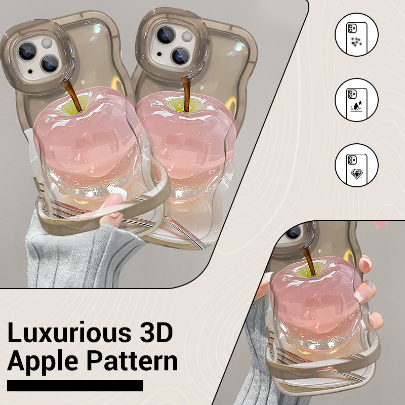 🔥 Hot Sale 50% OFF💕Apple Pattern Transparent Phone Case for iPhone