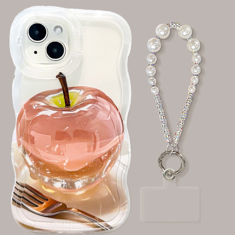🔥 Hot Sale 50% OFF💕Apple Pattern Transparent Phone Case for iPhone