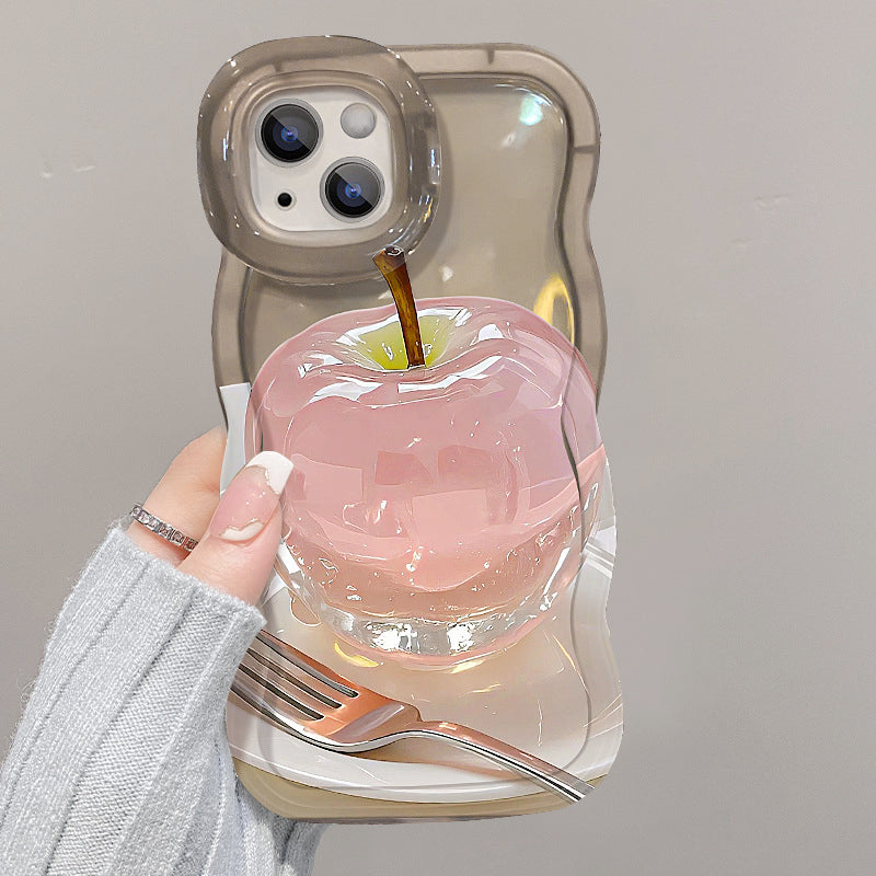 🔥 Hot Sale 50% OFF💕Apple Pattern Transparent Phone Case for iPhone