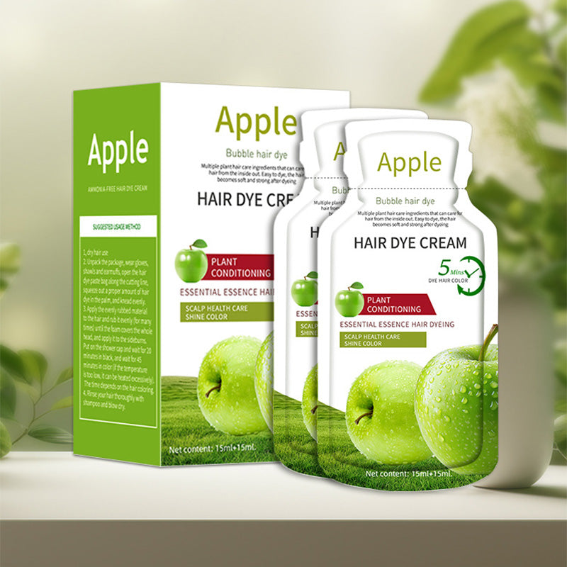 Apple hårfärgningscreme
