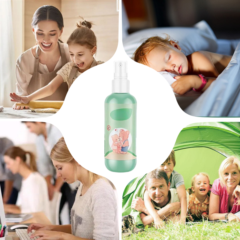 Portabel långtidsverkande myggavvisande spray