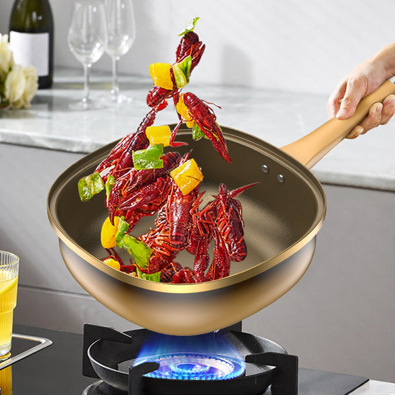 ⏰12-tums non-stick-gryta i titanlegering med lock