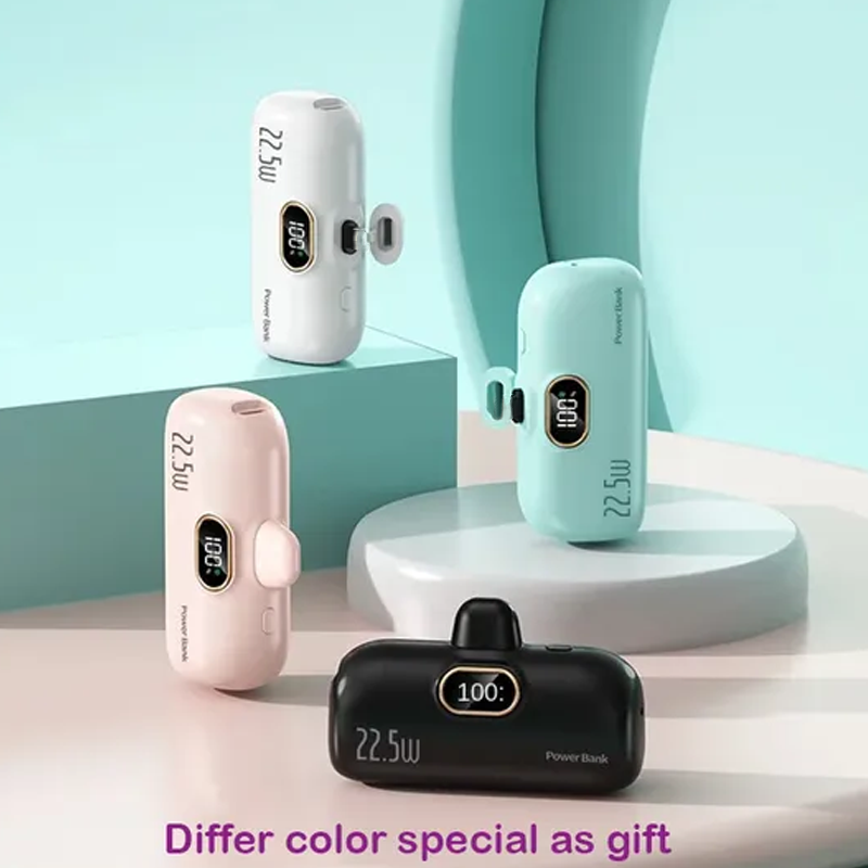 đ„5000 mAh mini bĂ€rbar laddare Power Bank för telefon