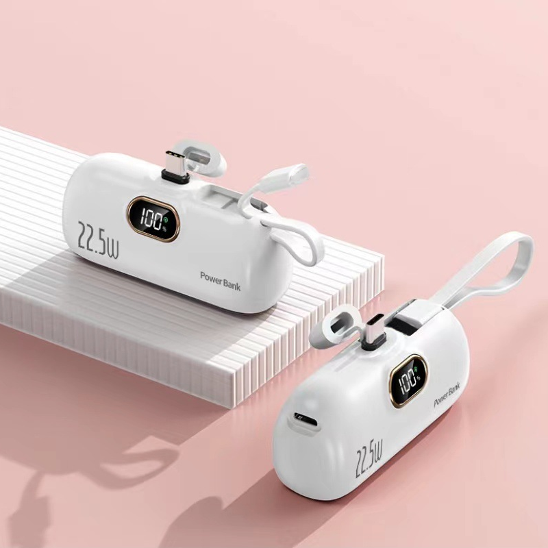 đ„5000 mAh mini bĂ€rbar laddare Power Bank för telefon