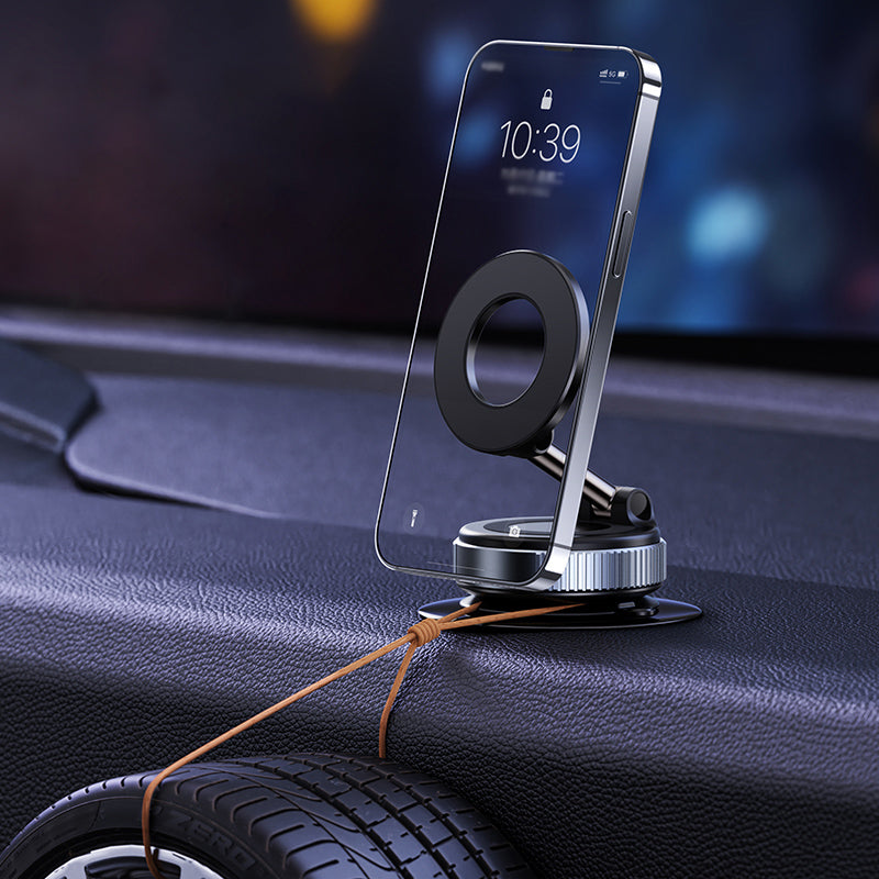 Foldbar magnetisk telefonhållare för bil
