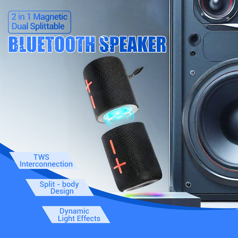đ„2-i-1 magnetisk delbar Bluetooth-högtalare