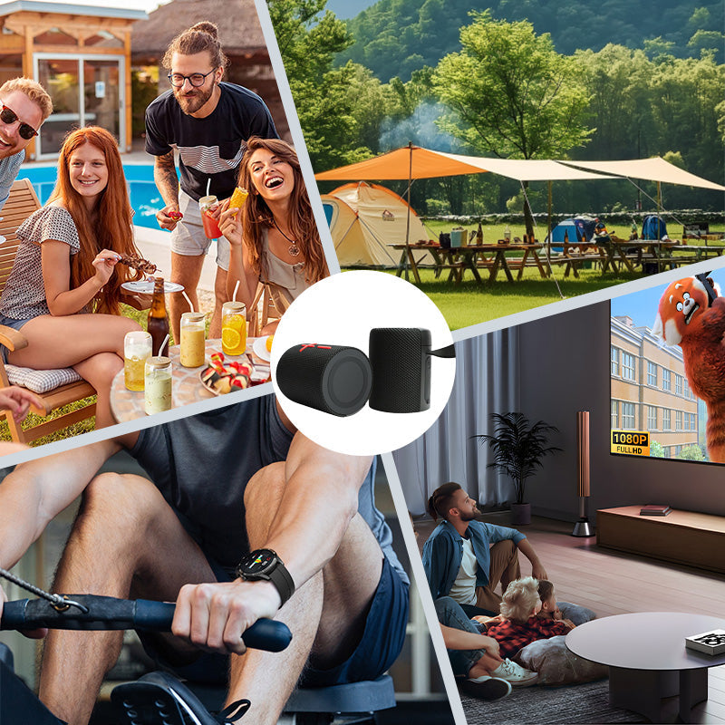 đ„2-i-1 magnetisk delbar Bluetooth-högtalare