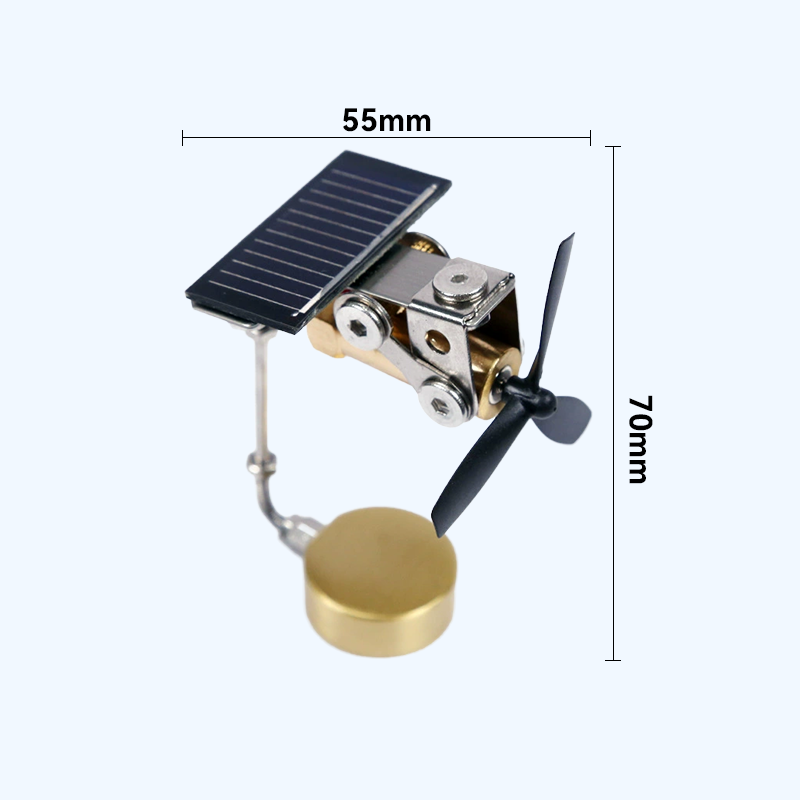 Solar Windmill Car Decorative Item