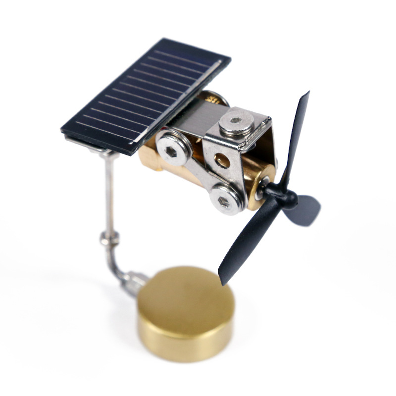 Solar Windmill Car Decorative Item