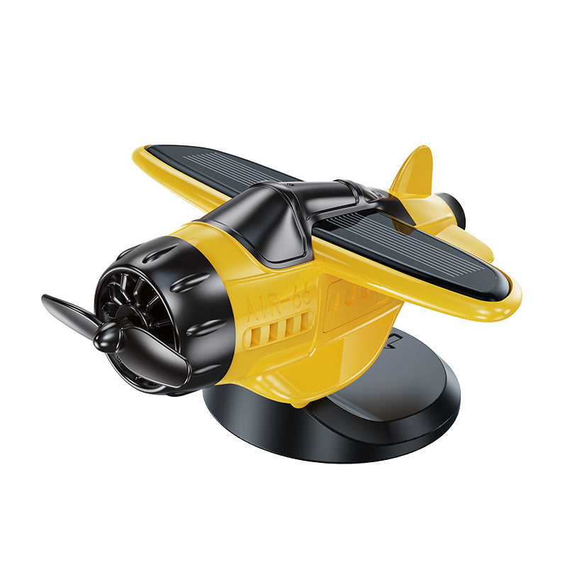 đ„Solcellsdrivna flygplansformade bilprydnader